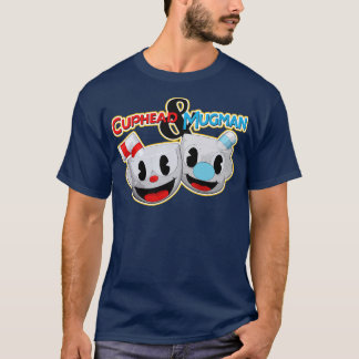 Camiseta Cuphead y Mugman