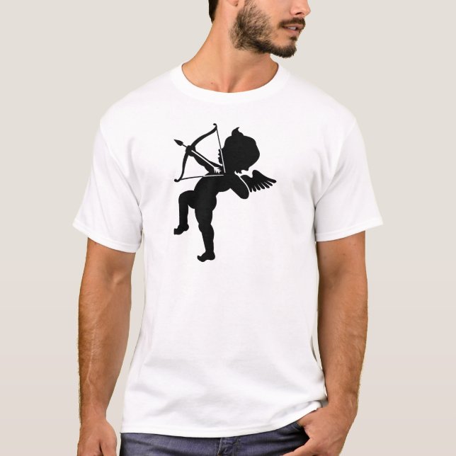 Camiseta Cupid - arco de los Cupids y flecha del amor (Anverso)