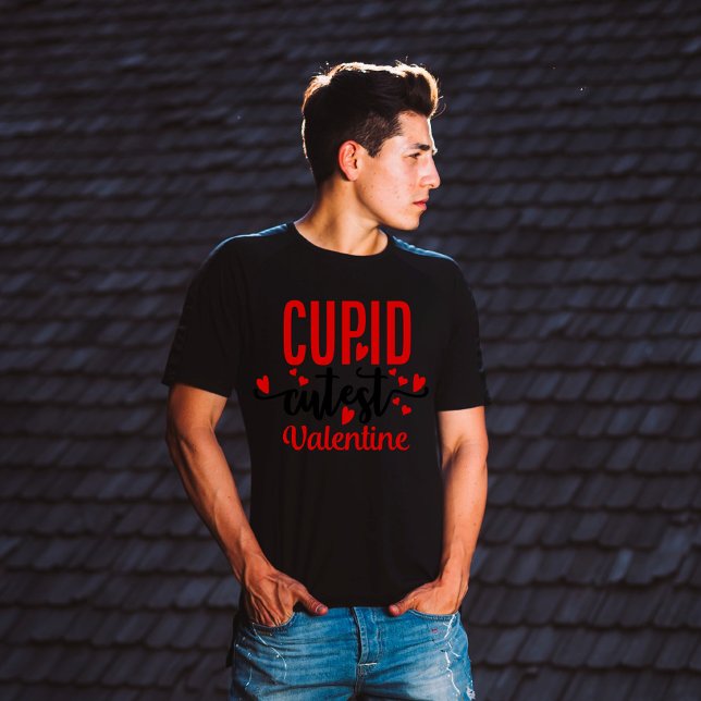 Camiseta Cupid cutest Valentine (Subido por el creador)