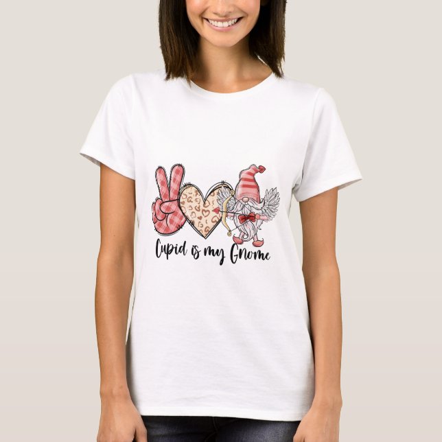Camiseta Cupid Es Mi Gnome (Anverso)