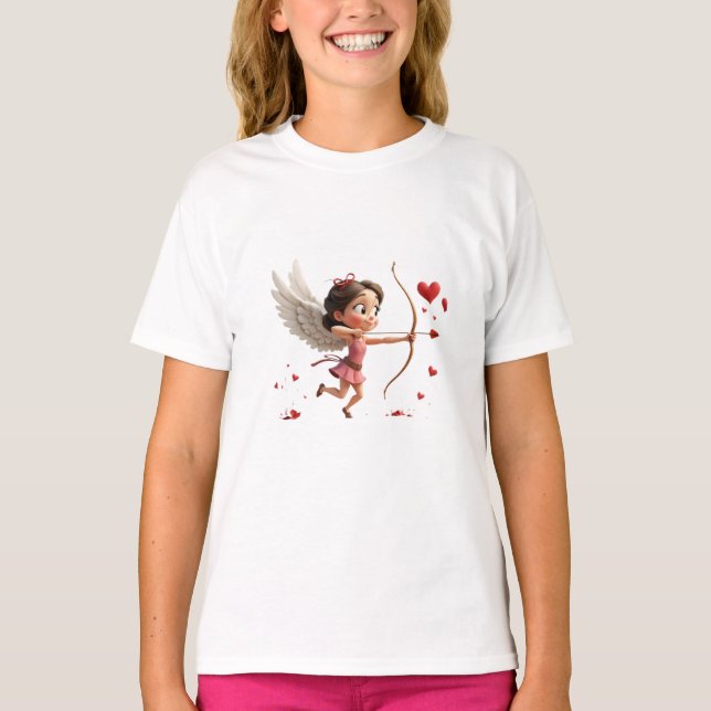 Camiseta cupid girl (Anverso)