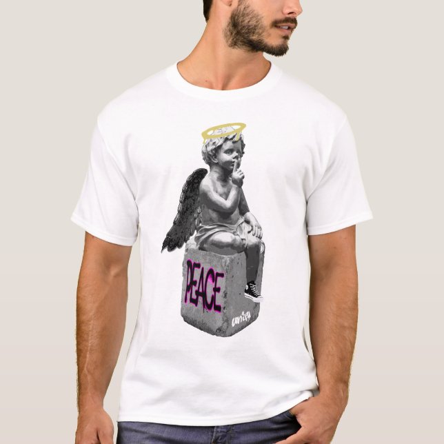 Camiseta Cupid Peace Boy (Anverso)
