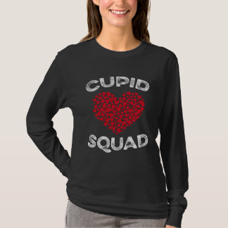 Camiseta Cupid Squad T Shirt Family and Couples Valentines 