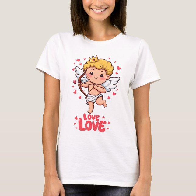 Camiseta Cupido amor (Anverso)