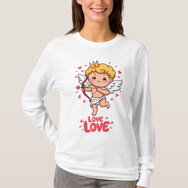 Camiseta Cupido amor (Anverso)