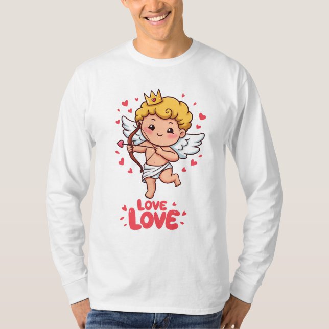 Camiseta Cupido amor (Anverso)