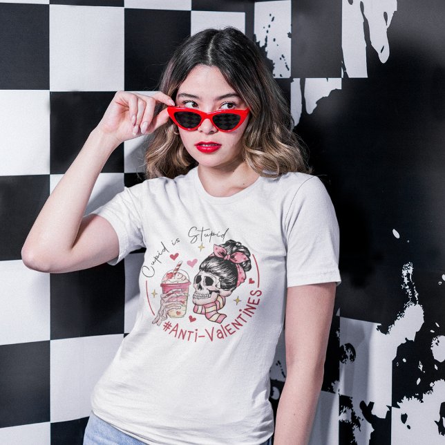 Camiseta Cupido anti-El día de San Valentín es estúpido (Subido por el creador)