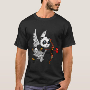 Camiseta Cúpido de oso panda lindo