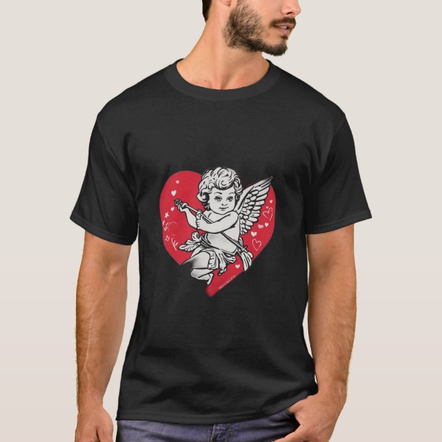 Camiseta  “Cupido llamó... Me perdí la llamada” (Anverso)