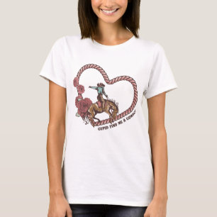 Camiseta Cupido Me Encuentra Un Vaquero