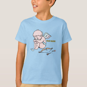 Camiseta Cupido Triste con Arco Roto