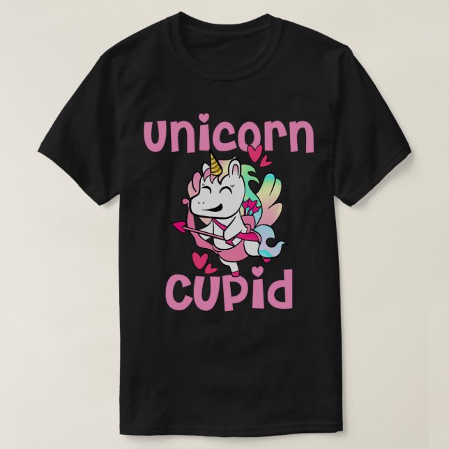 Camiseta Cupido unicornio de Unicorn (Diseño del anverso)