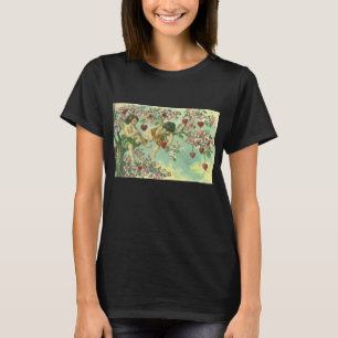 Camiseta Cupidos del Día de San Valentín Victoriano Árbol d