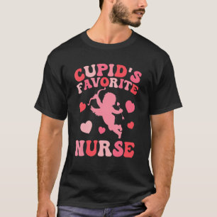 Camiseta Cupidos Enfermeras Favoritas Feliz Día de San Vale