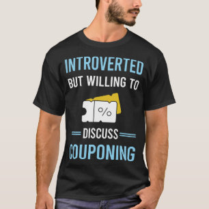 Camiseta Cuponeo Introvertido Cupón Cupones Cuponeador