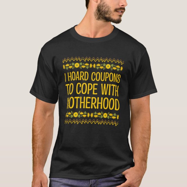 Camiseta Cupones para hacer frente a las compras de madres (Anverso)