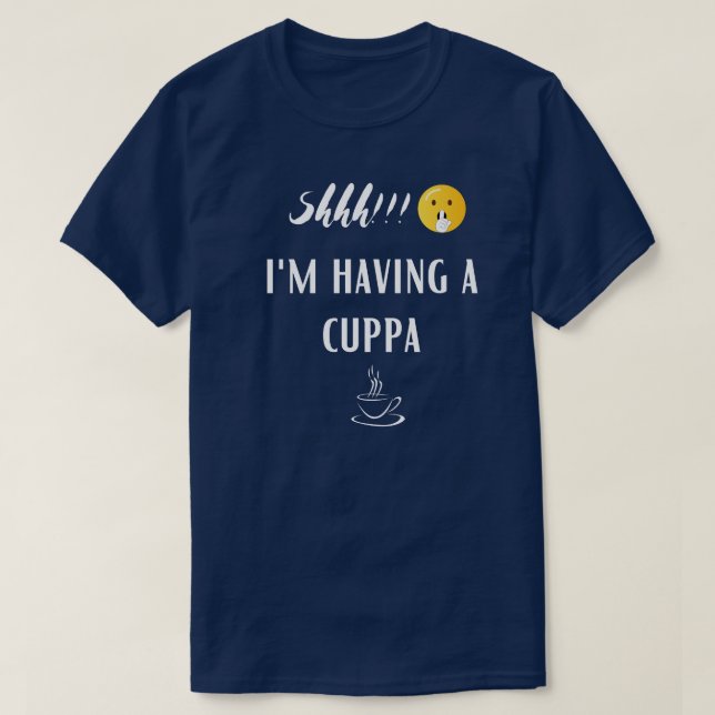 Camiseta Cuppa Tea (Diseño del anverso)