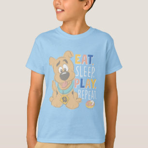Camiseta Cuppy Scooby-Doo "Come, duerme, juega, repite"