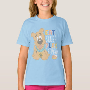 Camiseta Cuppy Scooby-Doo "Come, duerme, juega, repite"