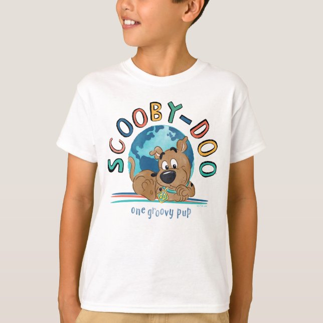 Camiseta Cuppy Scooby-Doo "One Groovy Pup" (Anverso)