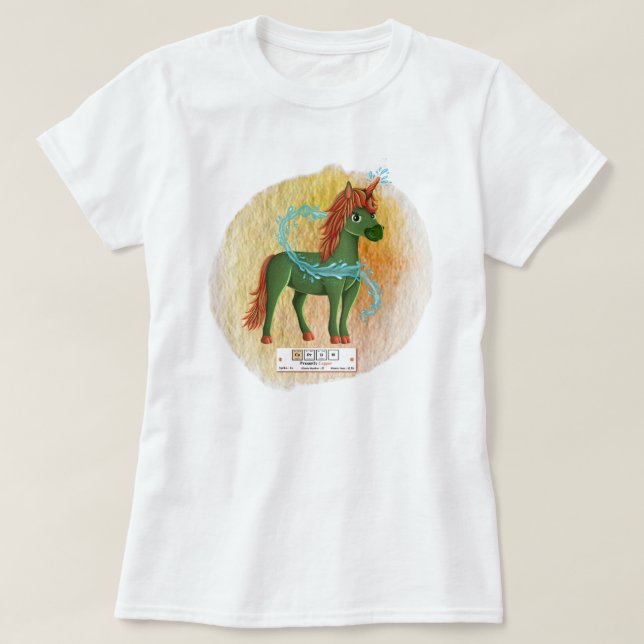 Camiseta Cuprum El Elemental Del Cobre (Diseño del anverso)