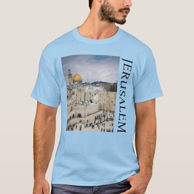 Camiseta Cúpula de la Roca | Plaza del Muro Occidental, Jer (Anverso)