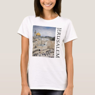 Camiseta Cúpula de la Roca Plaza del Muro Occidental, Jer