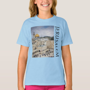 Camiseta Cúpula de la Roca Plaza del Muro Occidental, Jer