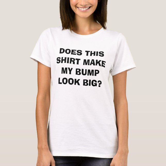 Camiseta Cúpula de maternidad divertida (Anverso)