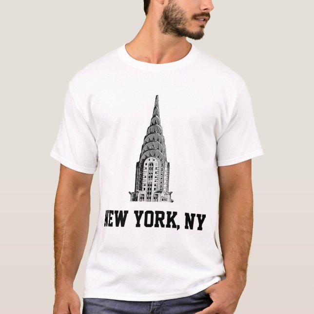 Camiseta Cúpula del edificio Chrysler (Anverso)