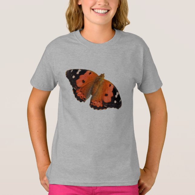 Camiseta Cúpula del tanque de diseño de mariposas Kamehameh (Anverso)