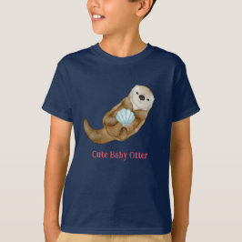 Camiseta Cura arcoiris Otter Vieiras Fiesta de cumpleaños