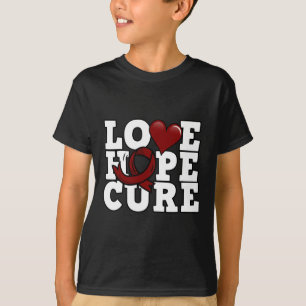 Camiseta Cura de esperanza de amor - Conciencia de células 
