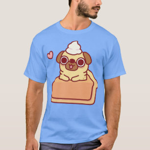 Camiseta Cura De Pug En La Pista De Calabaza Graciosa