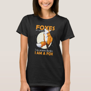 Camiseta Cura Furry Foxes Retro Zoológico Animal Clásico Pa
