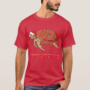 Camiseta Cura tortoise Christmas Tree Lights