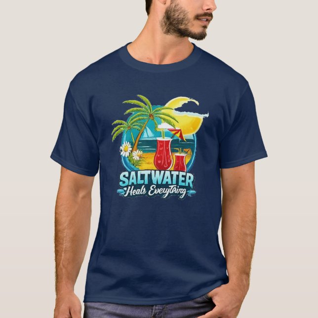 CAMISETA CURACIÓN CON AGUA DE MAR (Anverso)