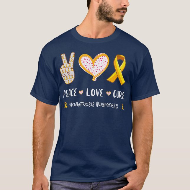 Camiseta Curación de amor por la paz Concienciación sobre l (Anverso)