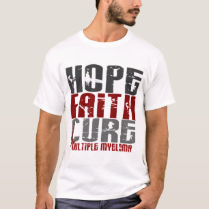 Camiseta CURACIÓN de FE de la ESPERANZA del mieloma