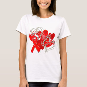 Camiseta Curación de la esperanza del amor de la enfermeda