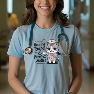 Camiseta Curación de toques y curas perfectas para gato