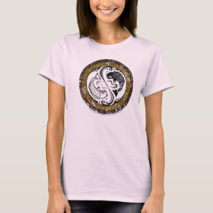 Camiseta Curación de tradiciones Medallón chino de medicina