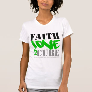 Camiseta Curación del amor de la fe de la salud mental