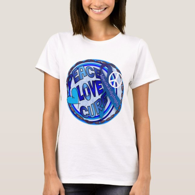 Camiseta CURACIÓN del AMOR de la PAZ de la CONCIENCIA del (Anverso)