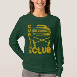 Camiseta Curación del nombre del equipo del club escolar