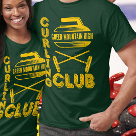 Camiseta Curación del nombre del equipo del club escolar