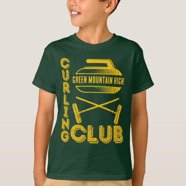 Camiseta Curación del nombre del equipo del club escolar (Anverso)