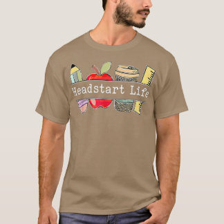 Camiseta Curado Apple Headstart Life Bienvenido De Nuevo A