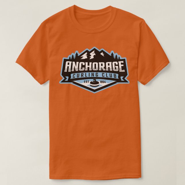 Camiseta Curado de Anchorage (Diseño del anverso)