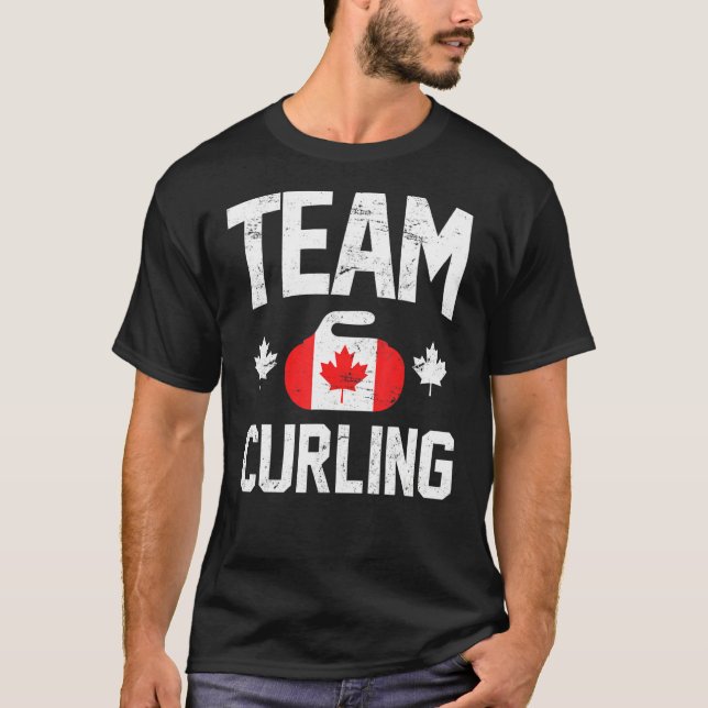 Camiseta Curado de equipo de Canadá (Anverso)